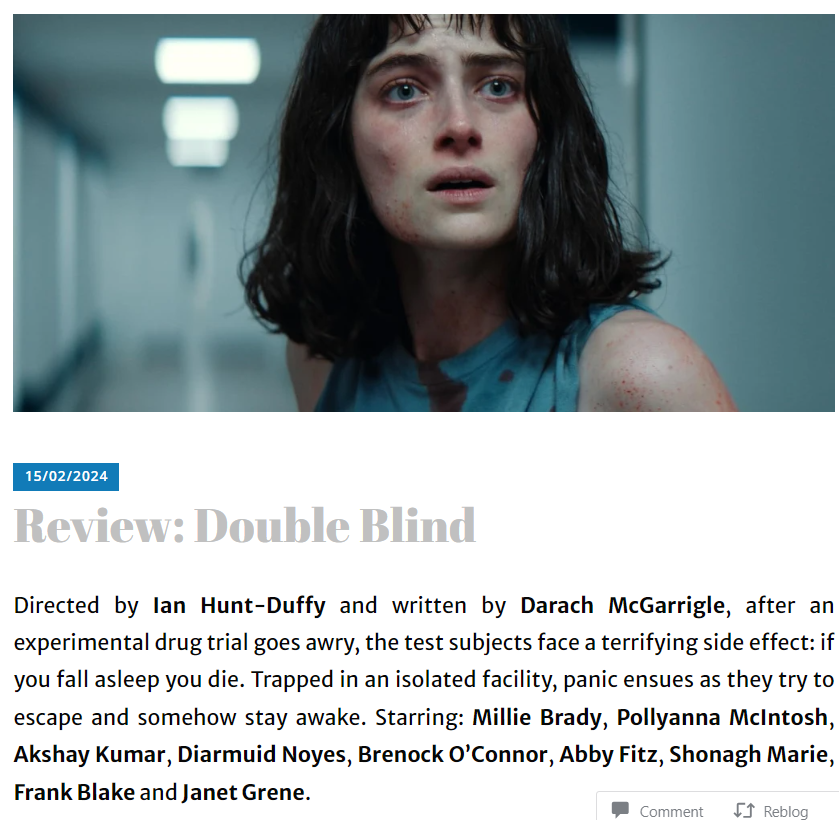 Review: Double Blind